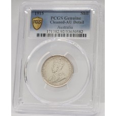 AUSTRALIA 1915 . ONE 1 SHILLING . GENUINE